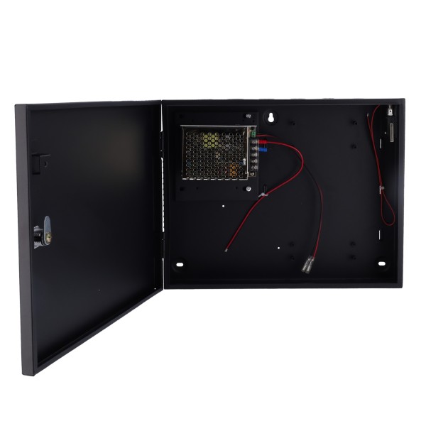 Zkteco ZK-C3-Box Caixa - Compatível com Controladores da Série C3 - Abertura de Tamper - Fechar com chave - Fonte