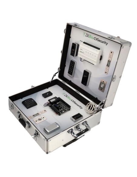 Comprar ZKTECO ZK-DEMOKIT-AC Maletín de exposición - Solución de Control de Acceso - Switch para conexión a internet - Licencia 