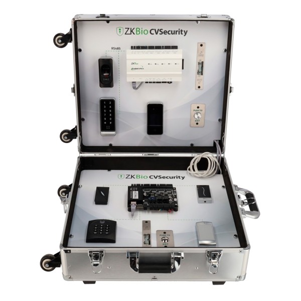 Zkteco Zk-Demokit-CA Pasta de exposição - Solução de controle de acesso - Interruptor para conexão com a Internet - Licença GRÁT