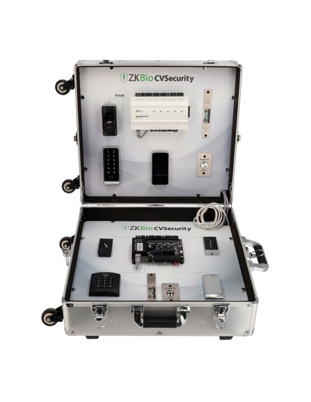 Zkteco Zk-Demokit-CA Pasta de exposição - Solução de controle de acesso - Interruptor para conexão com a Internet - Licença GRÁT
