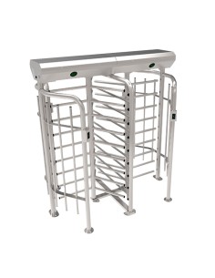 Comprar ZKTECO ZK-FHT2300D-316 Torno de acceso bidireccional - 9 brazos rotativos dobles - Tiempos, alarmas y modos de apertura 