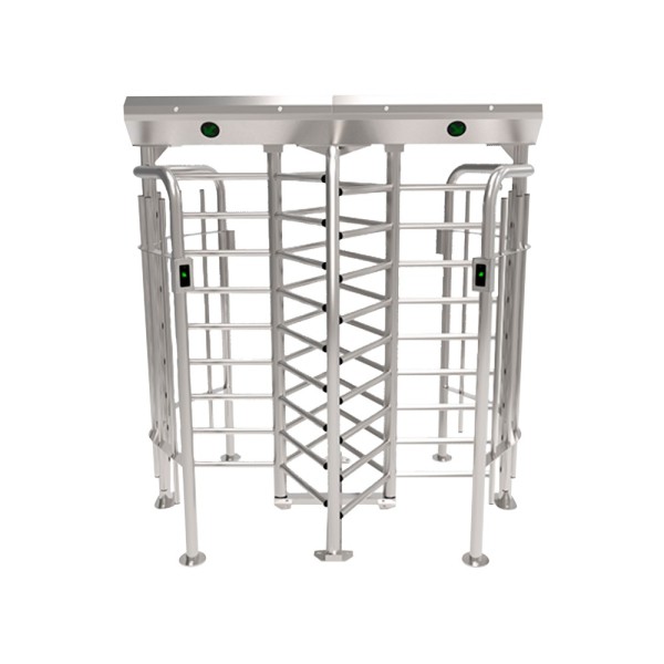 Comprar ZKTECO ZK-FHT2300D-316 Torno de acceso bidireccional - 9 brazos rotativos dobles - Tiempos, alarmas y modos de apertura 