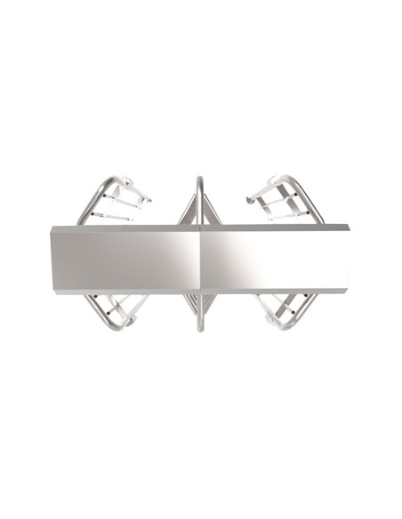 Acheter ZKTECO ZK-FHT2300D-316 Tourniquet d’accès bidirectionnel - 9 bras rotatifs doubles - Temps, alarmes et modes d’ouverture