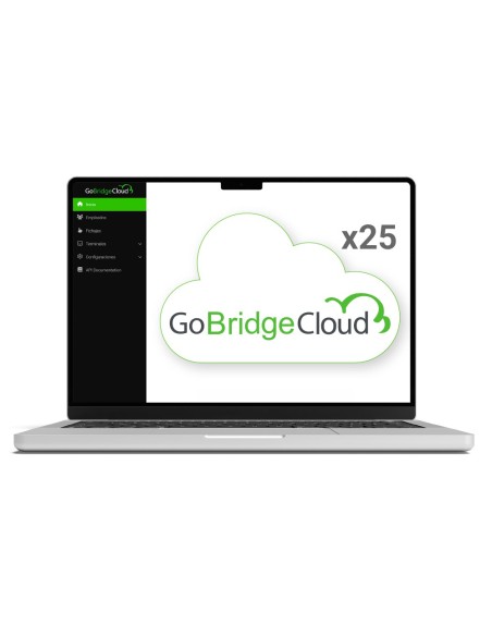 Comprar ZKTECO ZK-GOBRIDGECLOUD Paquete de integración cloud - 25 usuarios / Equipos ilimitados - Para equipos compatibles con G