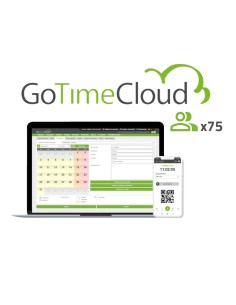 Comprar ZKTECO ZK-GOTIMECLOUD-75 Licencia nube control de presencia - 75 usuarios / 75 APPs incluidas - Fichajes remotos con loc
