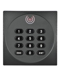 Leitor de Acesso Zkteco Zk-Kr612d - Acesso por MF Card Defire e Pin - LED e Indicador Acústico - Wiegand 34/66 - Compatível 