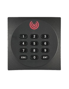 Acquistare ZKTECO ZK-KR614-OSDP Lettore di accesso - Accesso tramite tessera EM/MF DESFire e PIN - Indicatore LED e acustico - R
