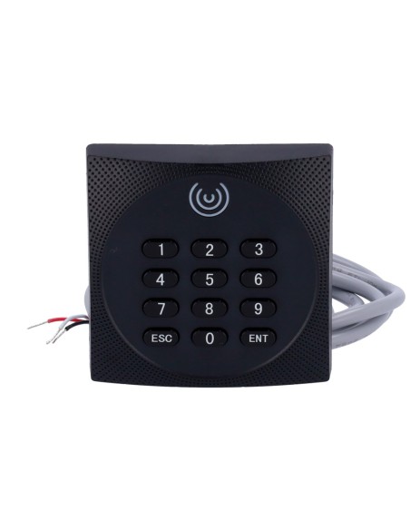 Acquistare ZKTECO ZK-KR614-OSDP Lettore di accesso - Accesso tramite tessera EM/MF DESFire e PIN - Indicatore LED e acustico - R