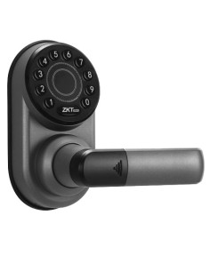 Zkteco zk-ml200dd lock inteligente zkteco - teclado e bluetooth - até 100 usuários e aplicativo móvel - autonomous 4 x baterias 