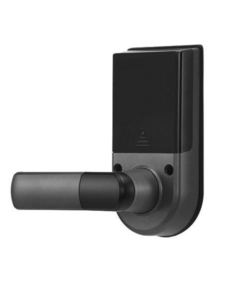 Zkteco zk-ml200dd lock inteligente zkteco - teclado e bluetooth - até 100 usuários e aplicativo móvel - autonomous 4 x baterias 