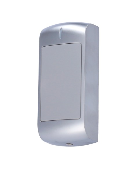 ZKTeco ZK-MR1010 Leitor de Acesso Metálico - Em e MF Acesso ao Cartão - LED e Indicador Acústico - Wiegand 26/34 - Compatível 