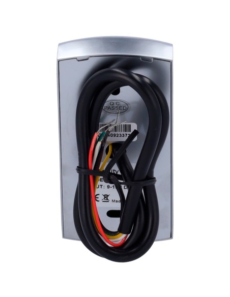 ZKTeco ZK-MR1010 Leitor de Acesso Metálico - Em e MF Acesso ao Cartão - LED e Indicador Acústico - Wiegand 26/34 - Compatível 