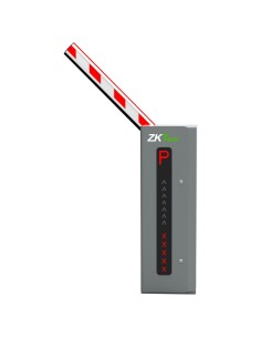 Zkteco Zk-Prog3030R-Boom Barreira de estacionamento - braço reto (3 m) - abertura direita | 5.000.000 Ciclos - indicadores LED |