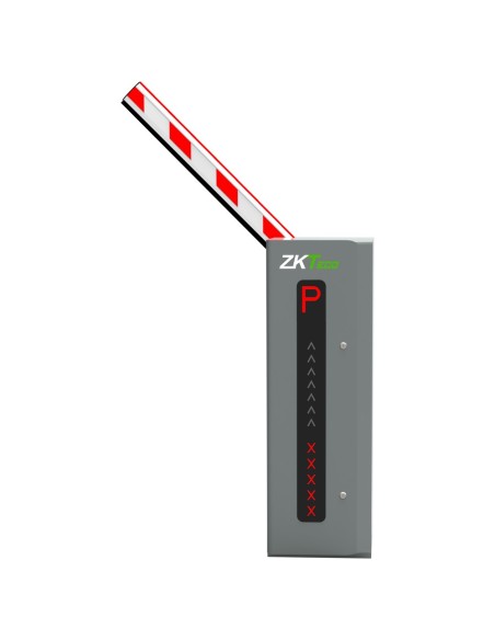 Zkteco Zk-Prog3030R-Boom Barreira de estacionamento - braço reto (3 m) - abertura direita | 5.000.000 Ciclos - indicadores LED |