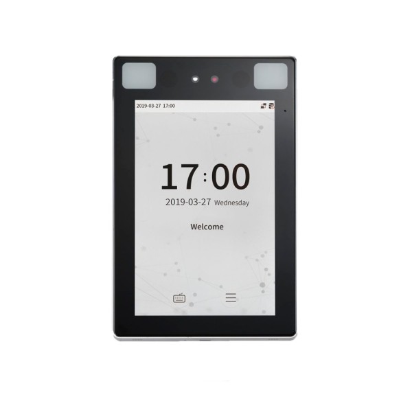 Acheter ZKTECO ZK-PROFACE-X-P-W Contrôle d’accès et de présence IP68 IK04 - Reconnaissance faciale, paume, carte EM et code PIN 