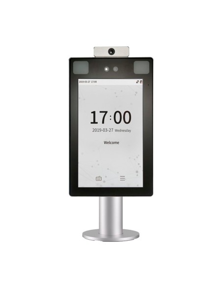 Zkteco Zk-Profacex-TD-T de controle de acesso e presença para tornos - facial, palma, pino e temperatura - 30.000 faces | 1.000.