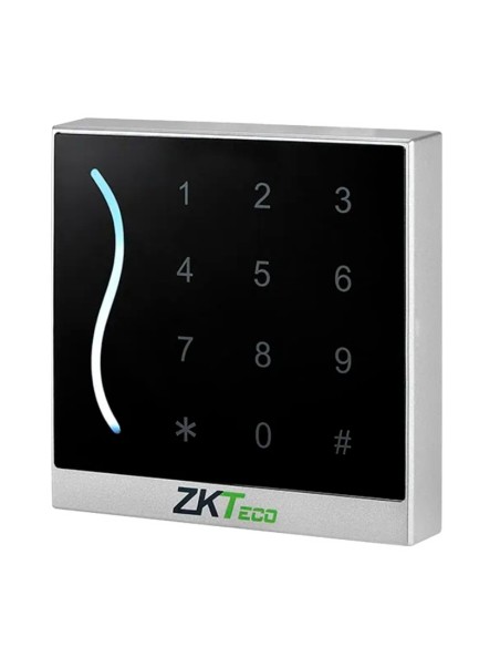 Leitor de acesso Zkteco Zk-Proid30-B-WG-2 - Acesso por cartão MF e PIN - LED e indicador acústico - Wiegand 26/34 - Compatível 
