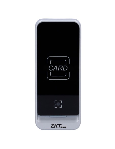 Zkteco ZK-QR600-V-QR600-V-MF Access Reader - Acesso de código QR e cartão MF - LED e indicador acústico - Wiegand 26/34 | RS485 