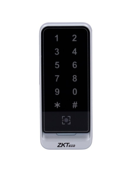 Kaufen ZKTECO ZK-QR600-VK-EM Zutrittsleser – Zugang per QR-Code, EM-Karte und PIN – LED- und akustische Anzeige – Wiegand 26/