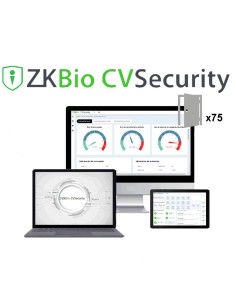 Kaufen ZKTECO ZK-SOF-BIOCV-75 Softwarelizenz für Zutrittskontrolle – Basis-Modul für Zutrittskontrolle – 75 Türen – Benutzer, h