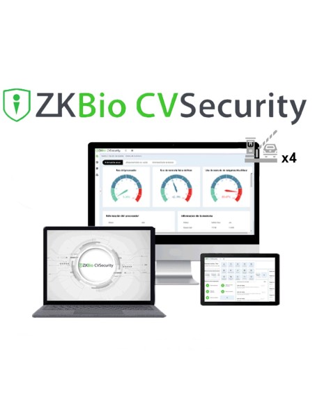 Acquistare ZKTECO ZK-SOF-BIOCV-PARK-P4 Licenza software per il controllo accessi - Modulo parcheggio - 4 telecamere LPR - Gestio