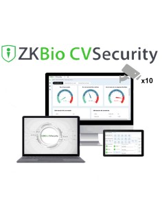 Acheter ZKTECO ZK-SOF-ZKBIOCV-IVS-P10 Licence logicielle de contrôle d’accès - Module de CCTV - 10 canaux ONVIF - Liens avec eve