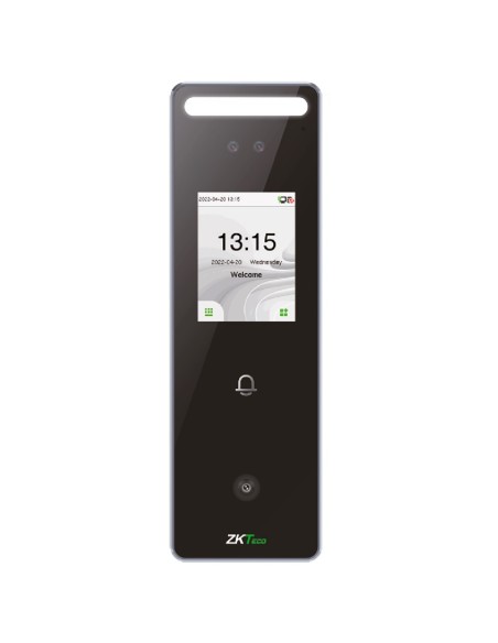 Comprar ZKTECO ZK-SPEEDFACE-V3L-QR-W Control de acceso y presencia IP65 - Facial, tarjeta EM, QR y PIN - 3.000 códigos QR | 200.