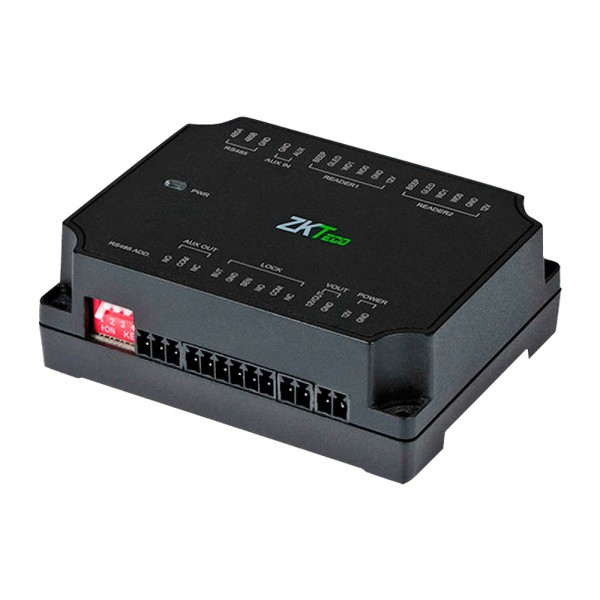 Comprar ZKTECO ZK-SRB-DM10 Controladora de acceso extensora - Acceso por tarjeta o contraseña - Comunicación RS485 - 2 lectores 