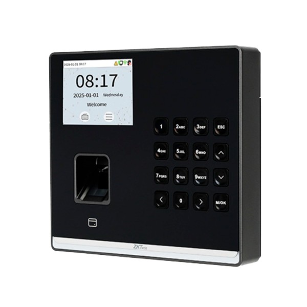 Zkteco ZK-TA-GTC2-1 Controle de presença e acesso simples - Pegada, em e cartão PIN - 3.000 pegadas | 150.000 registros - 2.8 e 