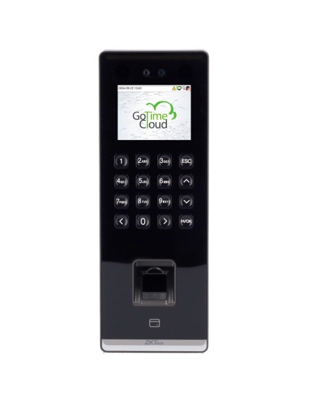Acheter ZKTECO ZK-TA-GTC2F-V-1-W Contrôle simple de présence et d’accès - Reconnaissance faciale, empreinte, carte EM et code PI