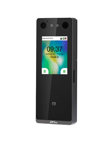 Acheter ZKTECO ZK-TA-M5F-PRO-1 Contrôle de présence et d’accès simple IP65 - Reconnaissance faciale, carte EM et code PIN - 3 00