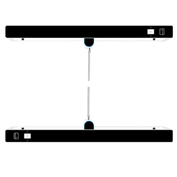 Comprar ZKTECO ZK-TS-COMET-S1000-600 Torno de acceso bidireccional - Portillo con barrera acrílica plegable - Tiempos, alarmas y