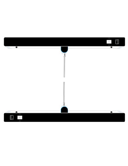 Comprar ZKTECO ZK-TS-COMET-S1000-600 Torno de acceso bidireccional - Portillo con barrera acrílica plegable - Tiempos, alarmas y