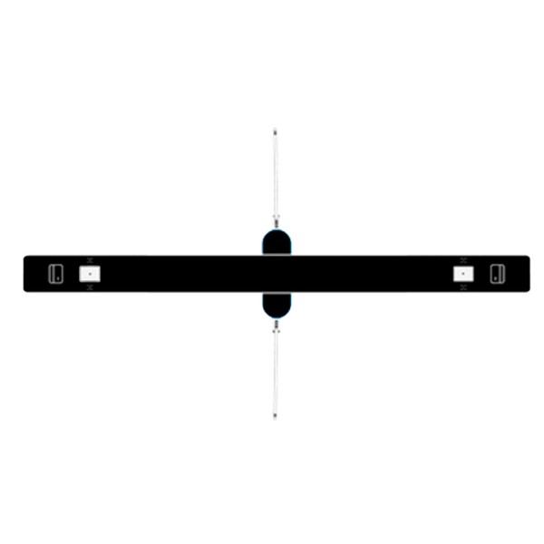 Acquista ZKTECO ZK-TS-COMET-S1200-900 tornello di accesso bidirezionale doppio - Varco con barriera acrilica pieghevole - Tempi,