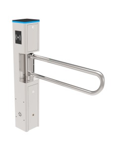 Zkteco ZK-TS-SBT2000S-N-SS-800-Metal Acesso Bidirecional Torno - Porta Motorizada Individual, Alarmes e Modos D