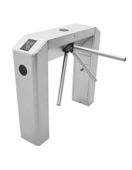 Zkteco ZK-TS2000-PRO Acesso Bidirecional Torno - 3 braços rotativos | Suporte duplo - horários, alarmes e modos de abertura - D