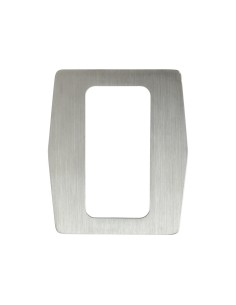 Comprar ZKTECO ZK-TSA10 Placa de acero personalizada para tornos - Embellecedor para lectores biométricos - Apta para lectores Z