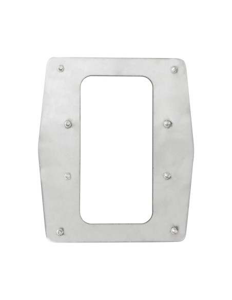 Comprar ZKTECO ZK-TSA10 Placa de acero personalizada para tornos - Embellecedor para lectores biométricos - Apta para lectores Z