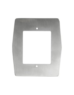 Comprar ZKTECO ZK-TSA10-1 Placa de acero personalizada para tornos - Embellecedor para lectores biométricos - Apta para lectores