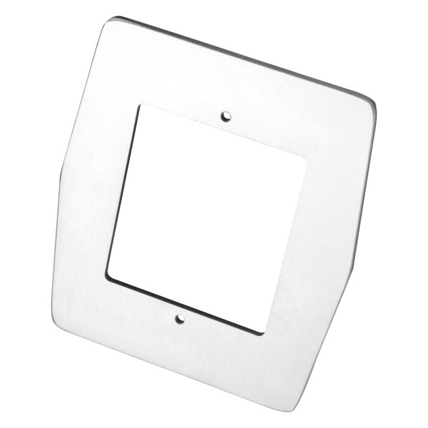 Zkteco Zk-TSA10-1 Placa de aço personalizada para tornos - Embelner de leitores biométricos - Adequado para leitores ZK-FR15