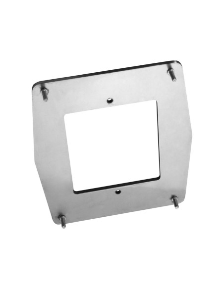 Comprar ZKTECO ZK-TSA10-1 Placa de acero personalizada para tornos - Embellecedor para lectores biométricos - Apta para lectores