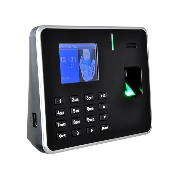 Zkteco Zk-UA150Pro Presença Controle e acesso simples - Pegada, em e cartão PIN - 3.000 pegadas | 50.000 registros - 2.8 & quot