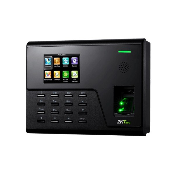 Kaufen ZKTECO ZK-UA760 Zeiterfassungssystem – Fingerabdruck, EM-Karte und PIN – 3.000 Fingerabdrücke | 50.000 Datensätze – 2,8" 
