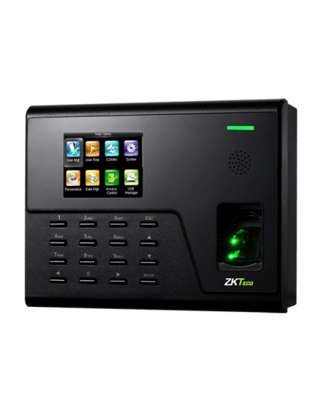 Comprar ZKTECO ZK-UA760 Control de presencia - Huella, tarjeta EM y PIN - 3.000 huellas | 50.000 registros - 2.8" TFT | TCP