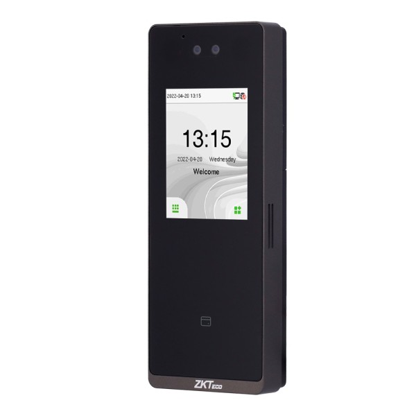 Zkteco ZK-VL-Senseface-3B-1-W Controle de Acesso e Presença IP65 - Facial, em e Pin Card - 3.000 faces | 150.000 registros - 