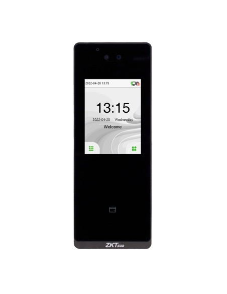 Acheter ZKTECO ZK-VL-SENSEFACE-3B-2-W Contrôle d’accès et de présence IP65 - Facial, carte MF et code PIN - 3 000 visages | 150 