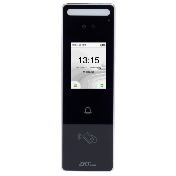 Acquistare ZKTECO ZK-VL-SPEEDFACE-V3L-RF-2-W Controllo accessi e presenze IP65 - Facciale, tessera MF e PIN - 3.000 tessere | 20