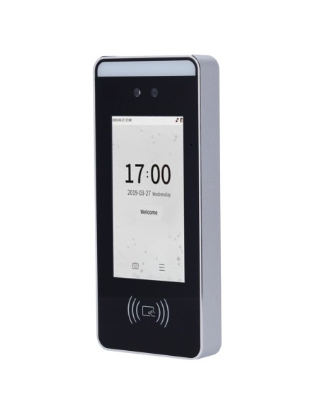 Acheter ZKTECO ZK-VL-SPEEDFACE-V5L-4-W Contrôle d’accès et de présence BioOnCard – Visage, paume, carte MF DESFire et code PIN –