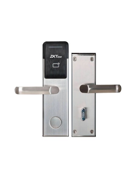 Kaufen ZKTECO ZK-ZL700L Online-Hotelschloss – Öffnung per MF-Karte – Dornmaß 70 mm | Linke Öffnung – Autonom 4 x