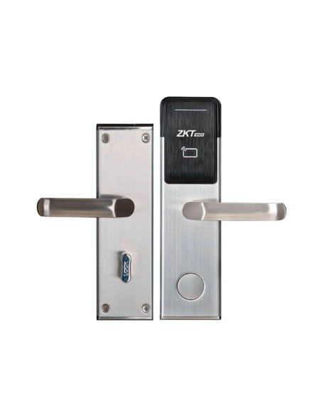 Comprar ZKTECO ZK-ZL700R Cerradura de hotel online - Apertura por tarjeta MF - Backset 70 mm | Apertura derecha - Autónoma 4 x p